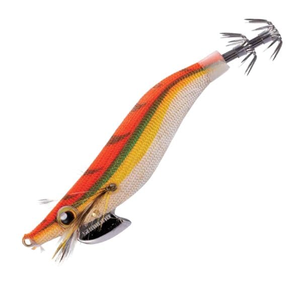 Shimano Sephia Clinch Fall Rattle 3.5 Squid Jig Lure Orange Gold