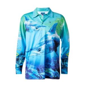 Compleat Angler Marlin Long Sleeve Kids Tournament Shirt