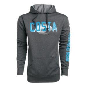 Costa Monterey Hoodie Mens Heather Grey