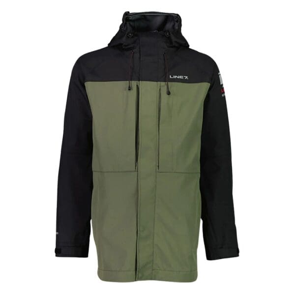 Line 7 Storm Pro20 Waterproof Jacket Moss/Black
