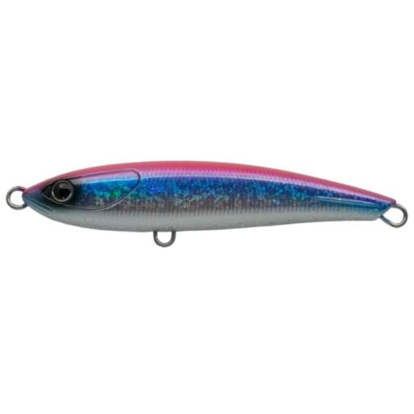 Oceans Legacy Keeling Slow Sinking Stickbait Lure Blue Pink Silver
