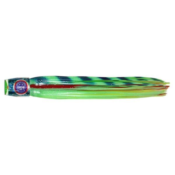 Pakula Paua Sprocket Skirted 14 Inch Lure Lumo Green