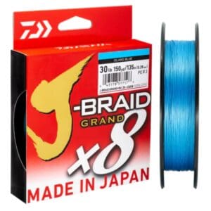 Daiwa J Braid Grand x8 Island Blue Braid