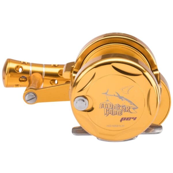 Jigging Master Monster Game PE4 Gold Overhead Reel