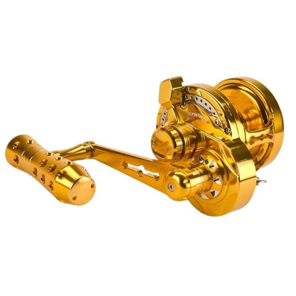 Jigging Master Monster Game PE4 Gold Overhead Reel