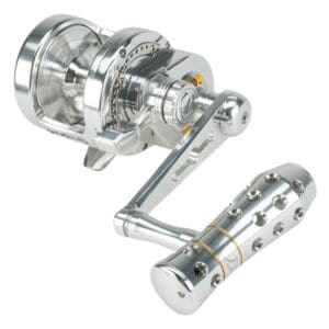 Jigging Master Monster Game PE5 Overhead Fishing Reel Silver