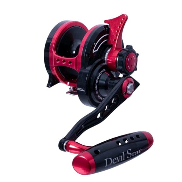 Jigging Master Wiki Jigging 4000H Overhead Fishing Reel Black/Red