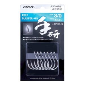 BKK Jigging Light Single 3X Reef Master HG Hook