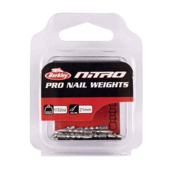 Berkley Nitro Pro Nail Weights 132oz 21mm