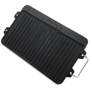 Campfire 2 Burner Gas Cooker Plate 440 x 245 x 20mm