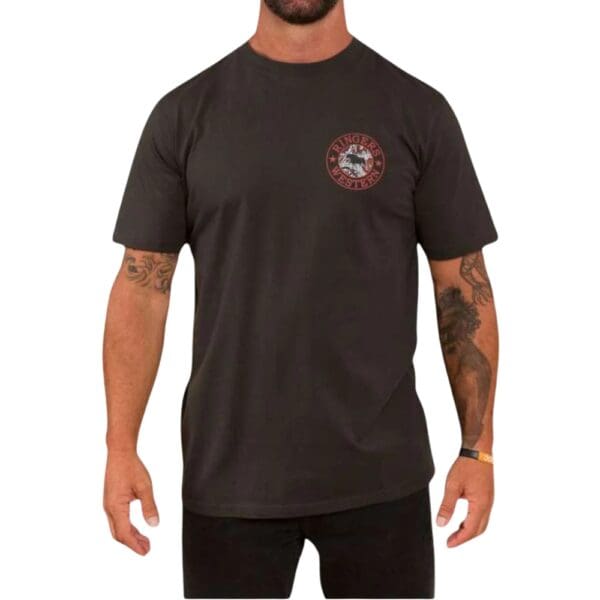Ringers Western Walkabout Warrior Charcoal T-Shirt