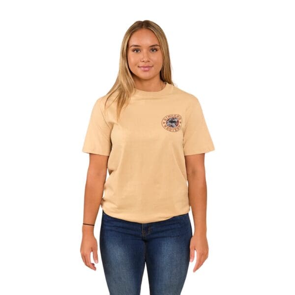 Ringers Western Walkabout Warrior Dark Sand T-Shirt
