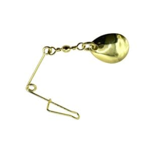 Todd Jig Spinners Size 0 Gold Colorado Blade