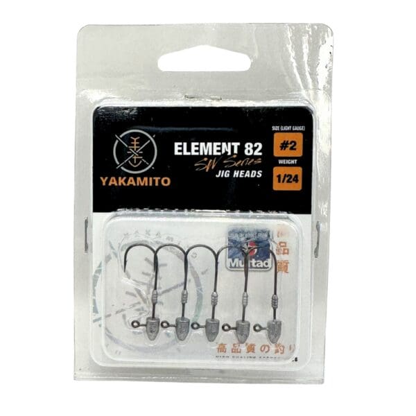 Yakamito Element 82 Light Mustad Jig Head
