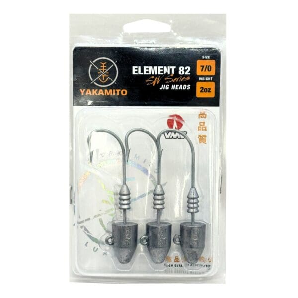 Yakamito Element 82 VMC Long Shank Jigheads