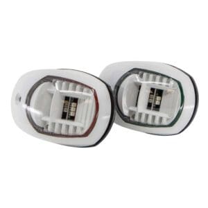 BLA Boating Navigation Lights White Side Mount