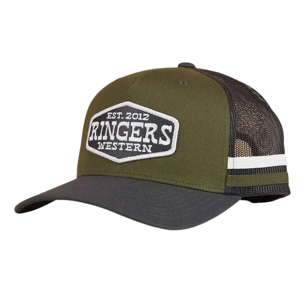 Ringers Western Banks Trucker Cap Military Green
