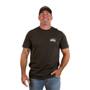 Ringers Western Country Club Men's Loose Fit T-Shirt Charcoal