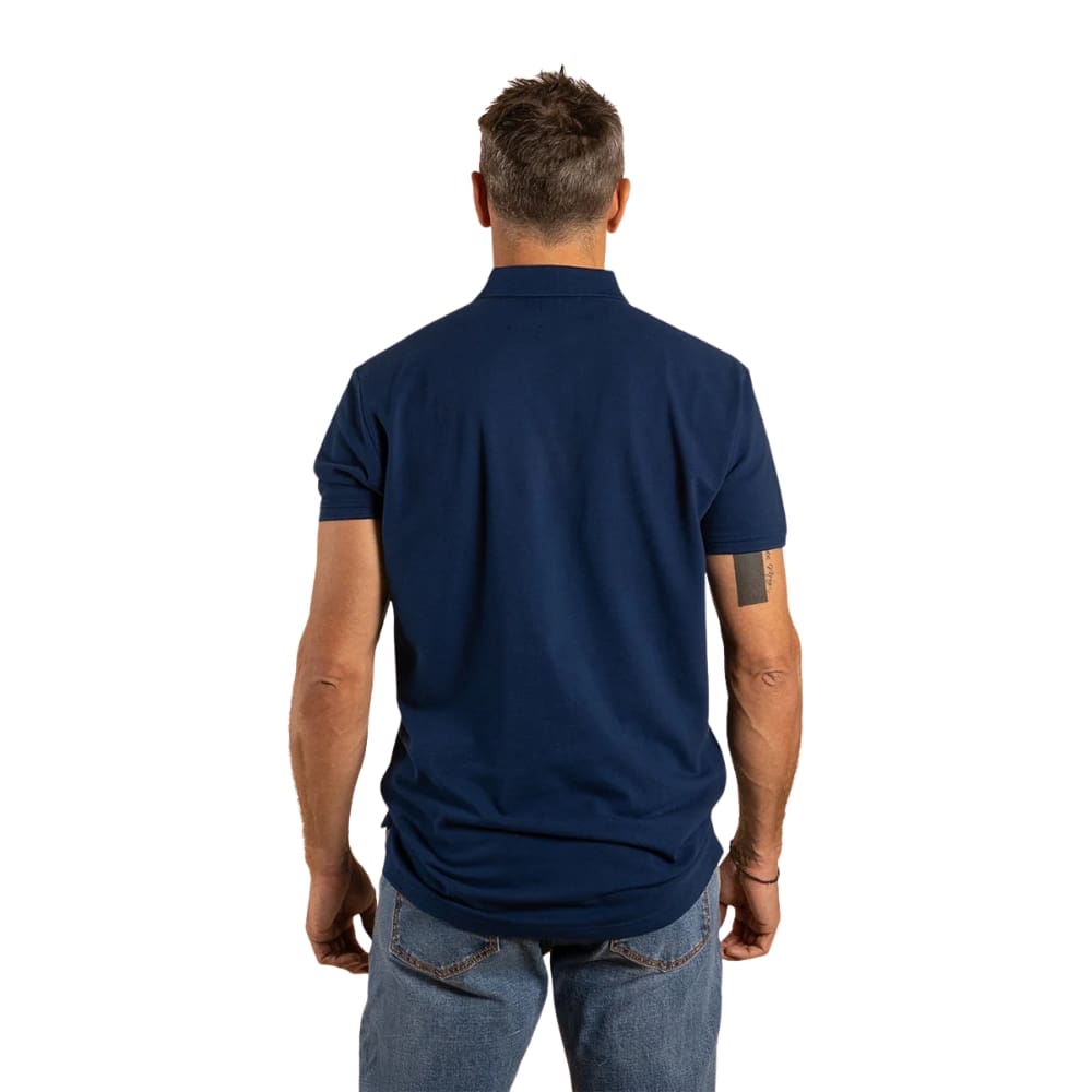 Ringers Western Essential Mens Polo Navy - Image 2