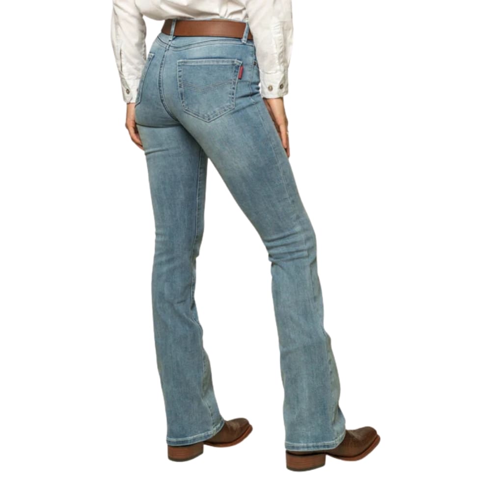Ringers Western Katherine Cowgirl Womens Mid-Rise Bootleg Jeans - Image 2