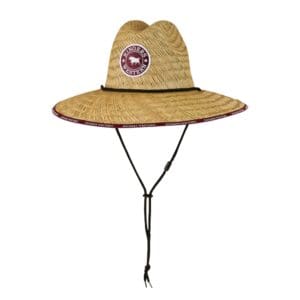 Ringers Western Paddy Straw Hat Burgundy