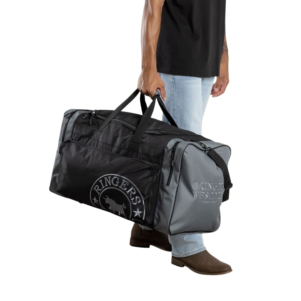 Ringers Western Rider Sports Bag Black Charcoal