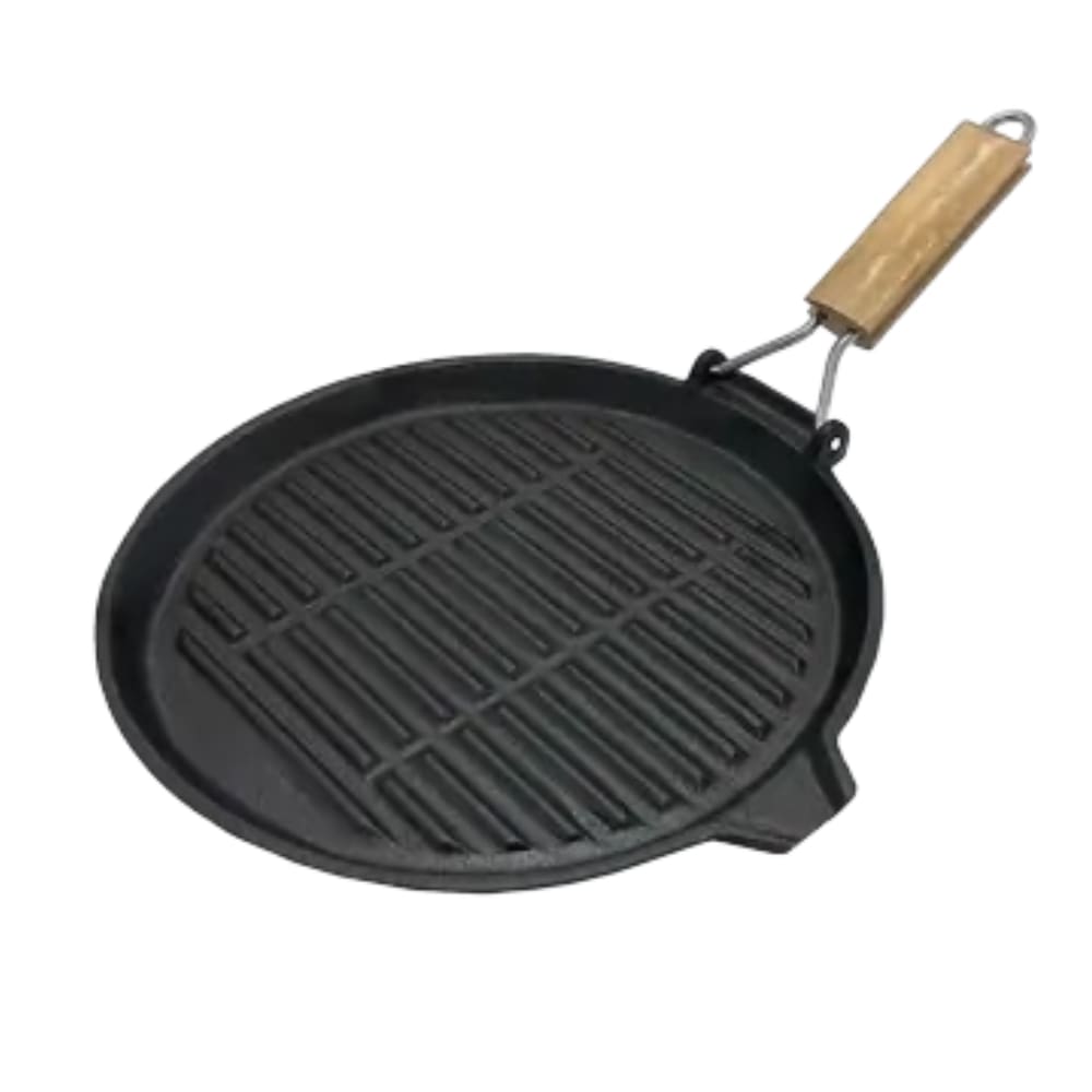 Wildtrak 24cm Cast Iron Grill Pan