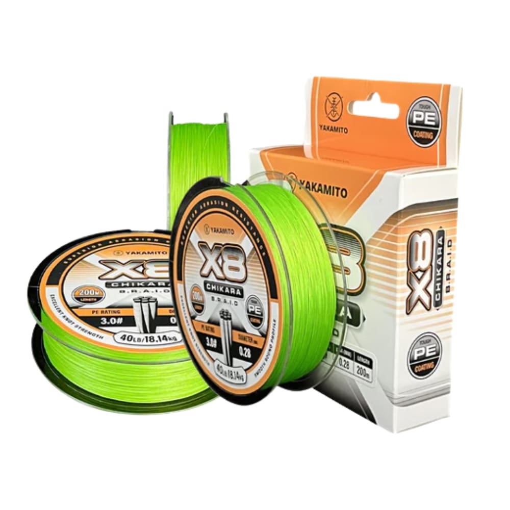 Yakamito Chikara X8 Green Braid