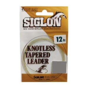 Sunline Siglon Knotless Tapered Fly Leader 12ft