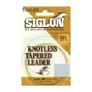 Sunline Siglon Knotless Tapered Fly Leader 9ft