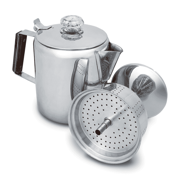 Campfire Stainless Steel Coffee Percolator - 6Cup