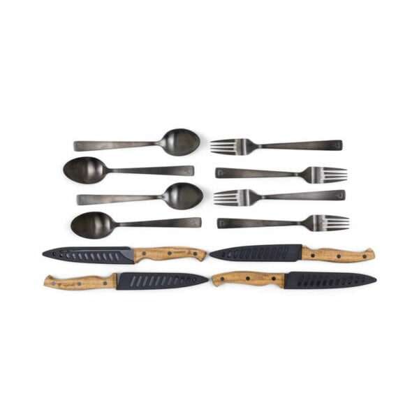 CAMPFIRE CUTLERY SET 12 PIECE