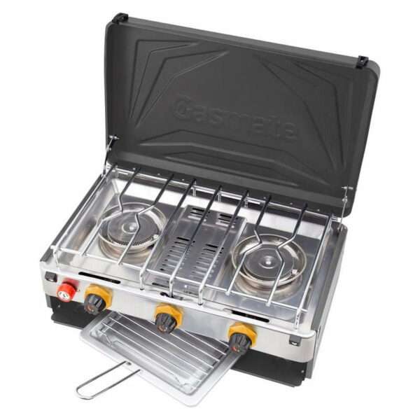 GASMATE TURBO2 BURNER STOVE WITH GRILL