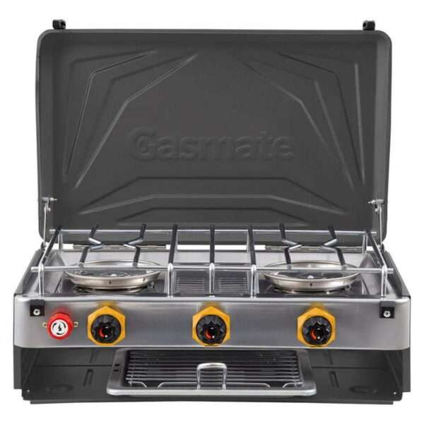 GASMATE TURBO2 BURNER STOVE WITH GRILL